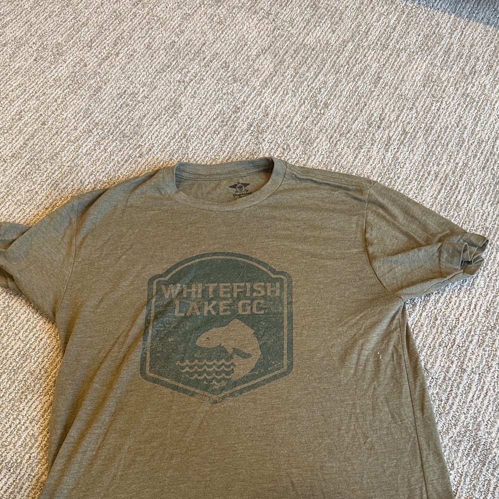 Whitefish golf course tee men’s small